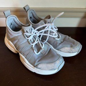 Giorgio Armani Dress Up Black Leather Shoes Mens Size 7 US